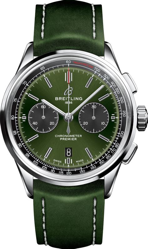 breitling premier b01 chronograph 42 bentley british racing green price|premier b01 chronograph 42 review.